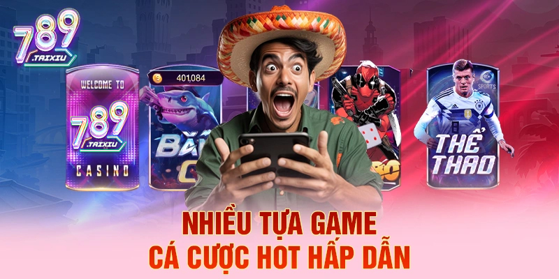 Tựa game cá cược hấp dẫn tại sgd777